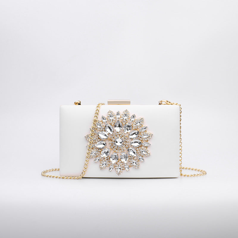 Diamond Detail Evening Clutch