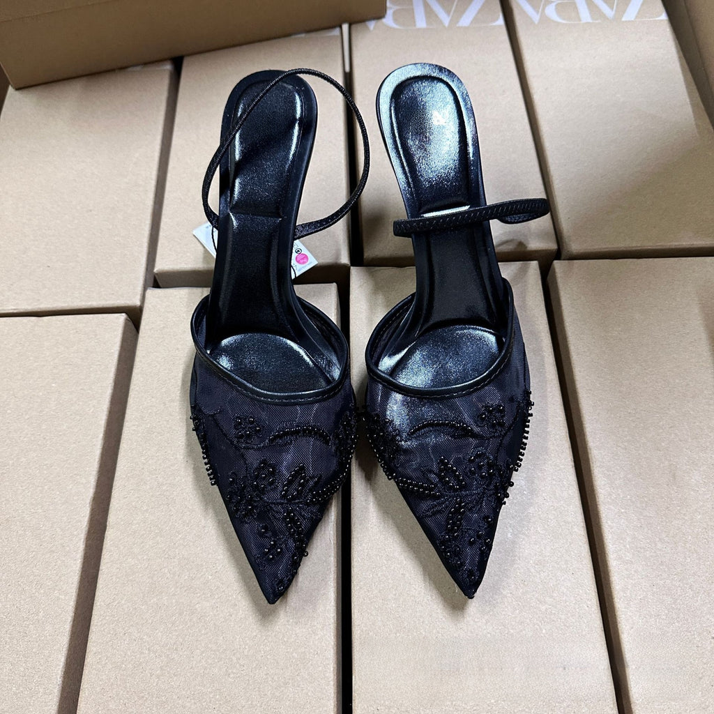 Embroidered Heel