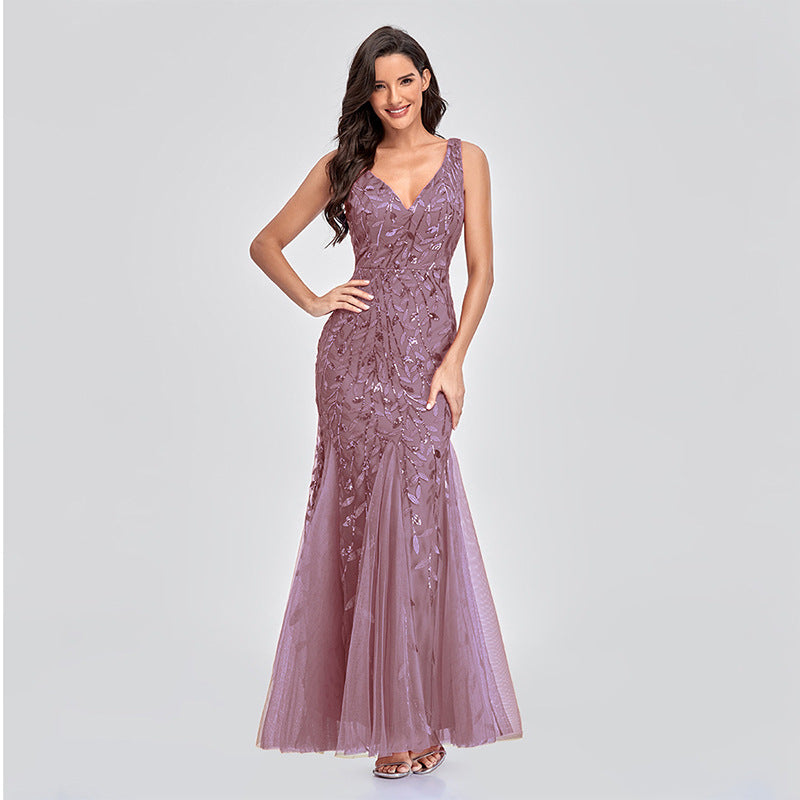 The Sapphire Evening Dress