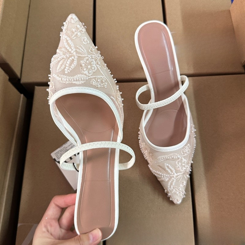 Embroidered Heel