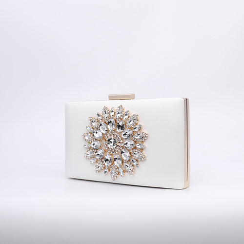 Diamond Detail Evening Clutch