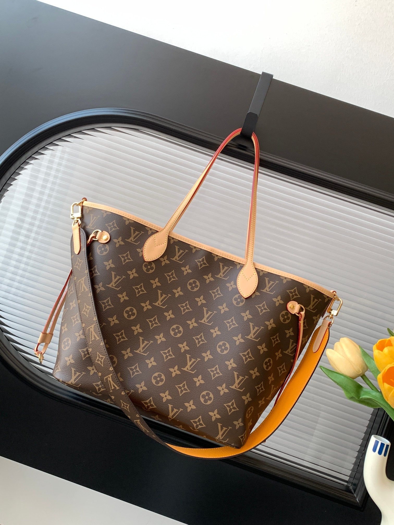 LV Icons Leather Tote Bag