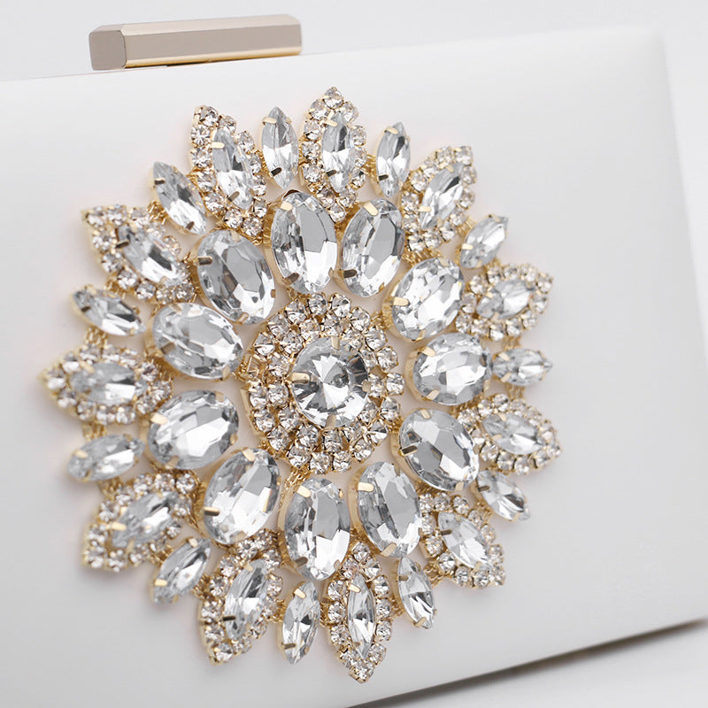Diamond Detail Evening Clutch