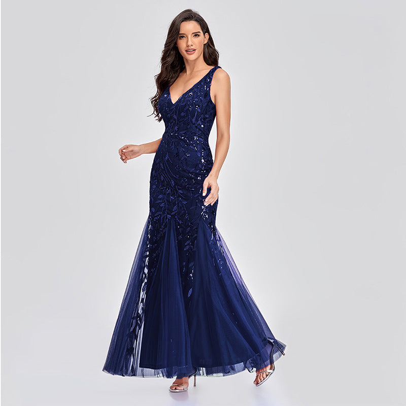 The Sapphire Evening Dress