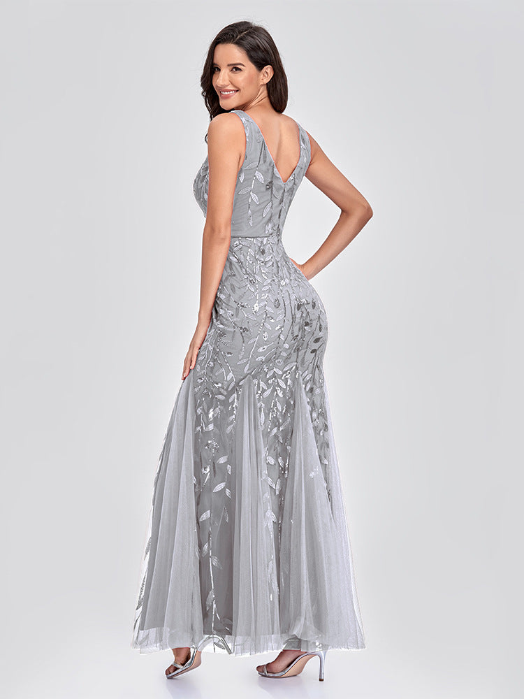 The Sapphire Evening Dress